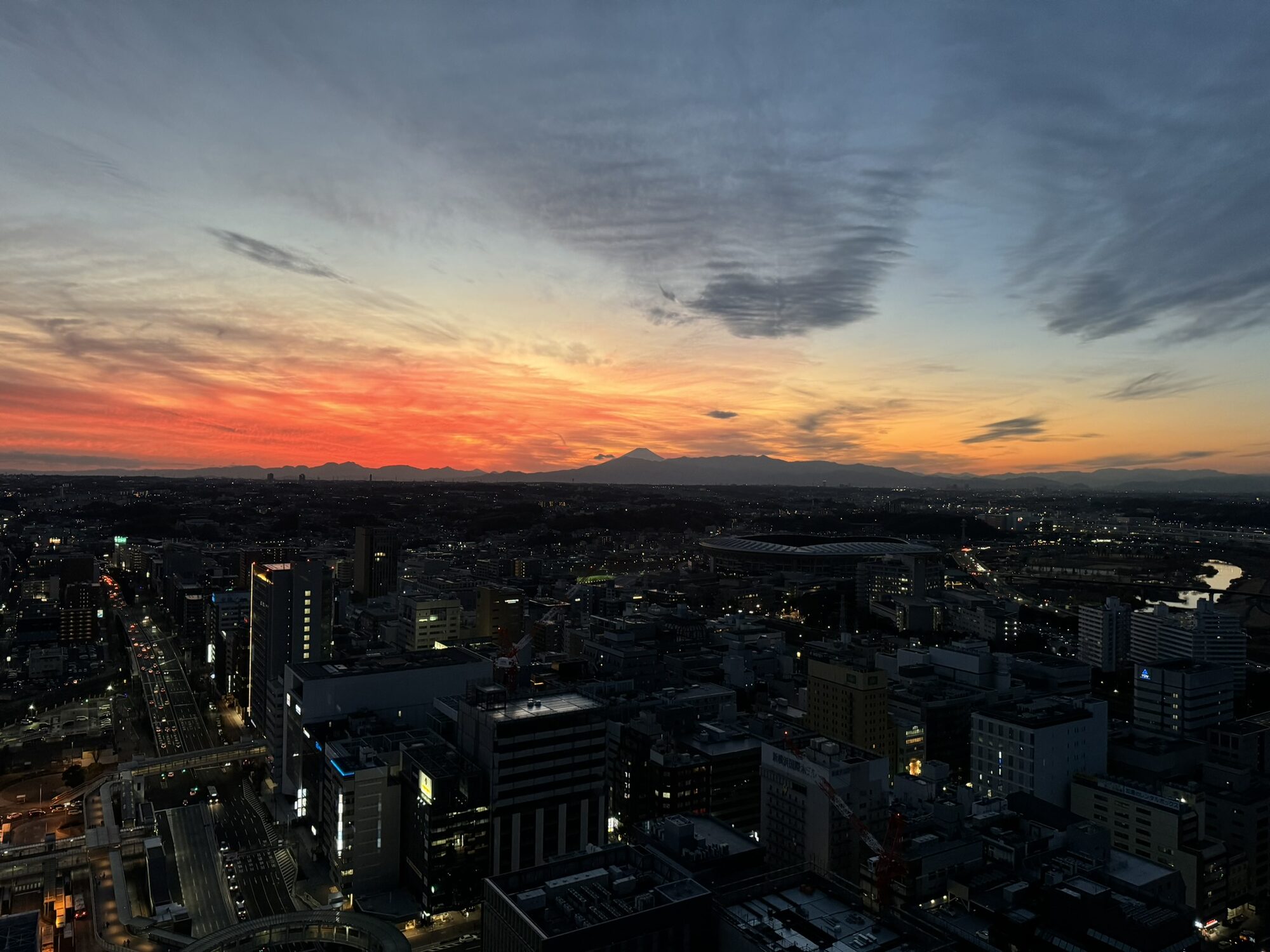Mt Fuji sunset